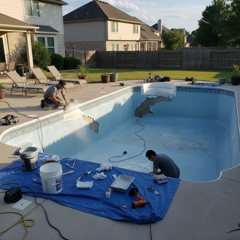 Fiberglass Deck Repair